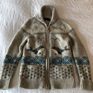 Granted Sweater Co. Wool Knit Sweater Size Small